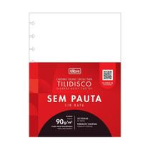 Refil Para Tilidisco Sem Pauta 50Fls Tilibra