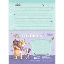 Refil para Tilidisco Universitário Pooh 50 Folhas 90 Gramas