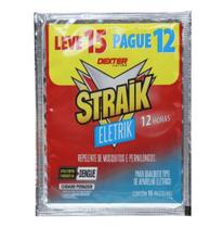 Refil pastilha 15 repelente elét 12h STRAIK Eletrik (mosquitos, dengue, aedes, chikungunya, zica) - Dexter