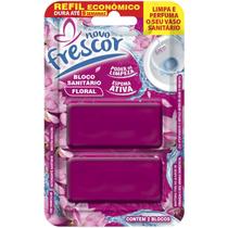 Refil Pastilha Bloco Reposição 30g Detergente Sanitário Odorizante Com 2 Blocos Novo Frescor Odor:Floral Refil Pastilha Bloco Reposição 30g Detergente Sanitário Odorizante Com 2 Blocos Novo Frescor Odor:Floral