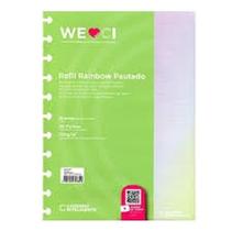 Refil pautado 120g rainbow caderno inteligente Refil pautado 120g rainbow caderno inteligente