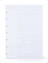 Refil Pautado Branco A4 P/Caderno de Disco Grande 50 Folhas Refil Pautado Branco A4 P/Caderno de Disco Grande 50 Folhas