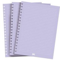 Refil Pautado Caderno Smart Folhas Lilás com Linhas Brancas Colegial - DAC Refil Pautado Caderno Smart Folhas Lilás com Linhas Brancas Colegial - DAC