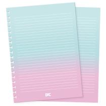 Refil Pautado Degrade Linhas Brancas - Caderno Smart Universitário - DAC Refil Pautado Degrade Linhas Brancas - Caderno Smart Universitário - DAC