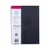 Refil Pautado Disko Preta C/50 Fls G 290X210Cm Rf21D078 Refil Pautado Disko Preta C/50 Fls G 290X210Cm Rf21D078