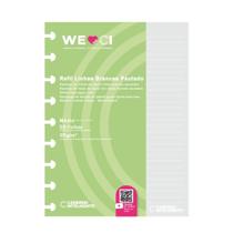 Refil Pautado Linhas Brancas 90g Caderno Inteligente Médio 50 Fls Cirm3020
