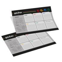 Refil planejamento semanal Dac Harry Potter 12 folhas Refil planejamento semanal Dac Harry Potter 12 folhas