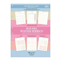 Refil Planner 2025 Tilidisco 80 Folhas Mensal Anual Tilibra