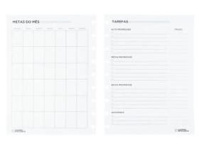 Refil Planner Organizer Médio Cira4060 Refil Planner Organizer Médio Cira4060
