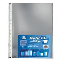 Refil Plastico A4 Furação Universal c/ 10 Refil Yes Refil Plastico A4 Furação Universal c/ 10 Refil Yes