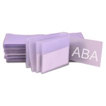 Refil plástico de carteira 10 unidades para documentos porta RG com ABAS de ENCAIXE