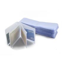 Refil Plástico Miolo De carteira Documentos Para RG CNH 4 Repartiçoes com 20 unidades