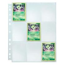 Refil Plástico Para Álbum de Cards 10F 9 Bolsos Refil Plástico Para Álbum de Cards 10F 9 Bolsos