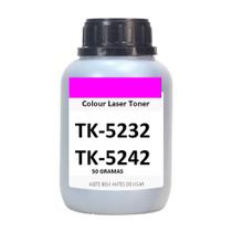 Refil Po Recarga Toner 50g Magenta P/ Toner Kyocera Tk5232 Tk5242 M5526 P5026 M5521 P5021