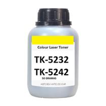 Refil Po Recarga Toner 50g Yellow P/ Toner Kyocera Tk5232 Tk5242 M5526 P5026 M5521 P5021 - Trade Toner
