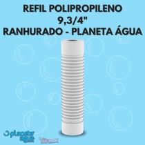 Refil Polipropileno 9.3/4 Ranhurado 1106A Planeta Água