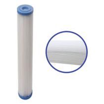 Refil Polipropileno Plissado Lavável 20 Polegadas - 20 micras Refil Polipropileno Plissado Lavável 20 Polegadas - 20 micras