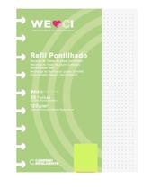 Refil Pontilhado Medio 120g 30folhas Caderno Inteligente