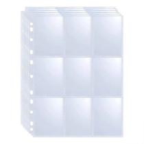 Refil porta cards com 9 divisões 1992 Cristal pacote com 10 unidades - Dac Refil porta cards com 9 divisões 1992 Cristal pacote com 10 unidades - Dac