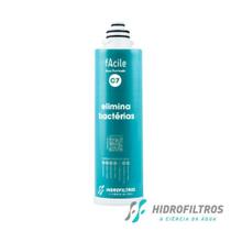 Refil Purificador de Água Facile C7 - Elimina Bactérias - Hidrofiltros Refil Purificador de Água Facile C7 - Elimina Bactérias - Hidrofiltros