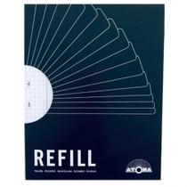 Refil quadriculado A4 60 fls Atoma