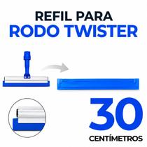Refil rodo versatil twister 30 cm Refil rodo versatil twister 30 cm