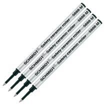 Refil Rollerball Schmidt 5888 Preto Médio, 4 unidades Refil Rollerball Schmidt 5888 Preto Médio, 4 unidades