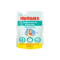 Refil sab liq huggies extrasuave 400 ml Refil sab liq huggies extrasuave 400 ml