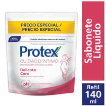 Refil Sabonete Íntimo Líquido Protex Delicate Care 140ml