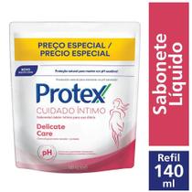 Refil Sabonete Íntimo Líquido Protex Delicate Care 140ml Refil Sabonete Íntimo Líquido Protex Delicate Care 140ml