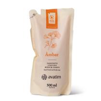 Refil sabonete liquido âmbar 500ml - Avatim Cheiros da Terra Refil sabonete liquido âmbar 500ml - Avatim Cheiros da Terra