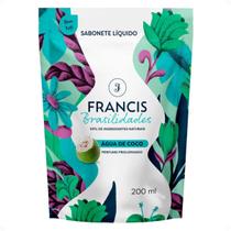 Refil Sabonete Líquido Corpo e Mãos Francis Brasilidades Água De Coco 200ml Refil Sabonete Líquido Corpo e Mãos Francis Brasilidades Água De Coco 200ml