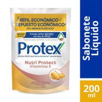 Refil Sabonete Líquido Corporal Protex Nutri Protect Vitamina E 200ml