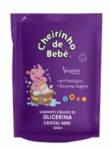 Refil Sabonete Líquido Cristal Cheirinho de Bebe 200ML