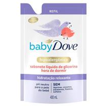 Refil Sabonete Líquido de Glicerina Baby Dove Hora de Dormir 400ml Refil Sabonete Líquido de Glicerina Baby Dove Hora de Dormir 400ml