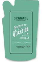 Refil Sabonete Líquido De Glicerina Granado Hortelã 300Ml