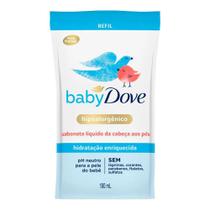 Refil Sabonete Liquido Dove Baby Da Cabeça Aos Pés 180ml - Unilever