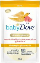 Refil Sabonete líquido Dove Baby Hidratação Glicerinada 180ml Refil Sabonete líquido Dove Baby Hidratação Glicerinada 180ml