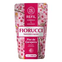 Refil Sabonete líquido Flor de Cerejeira Fiorucci 440ml