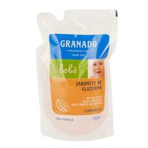 Refil Sabonete Líquido Glicerina Granado Bebê Camomila 250ml - Refil Sabonete Líquido Glicerina Granado Bebê Camomila 250ml -