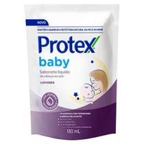 Refil Sabonete Líquido Infantil Protex Baby da Cabeça aos Pés Lavanda 180ml