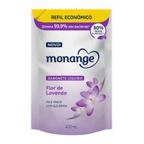 Refil Sabonete Líquido Monange Flor de Lavanda- 400ML