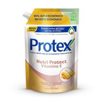 Refil Sabonete Líquido Nutri Protect Vitamina E Antibacteriano Protex 900ml Refil Sabonete Líquido Nutri Protect Vitamina E Antibacteriano Protex 900ml