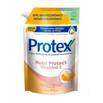 Refil Sabonete Líquido Para as Mãos Protex Nutri Protect Vitamina E 900ml