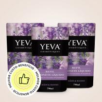 Refil Sabonete Líquido YEVA Provence 790ml - KIT 3 UNIDs Refil Sabonete Líquido YEVA Provence 790ml - KIT 3 UNIDs