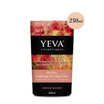 Refil Sabonete Líquido YEVA Romântico Morango com Champagne - 250ml Refil Sabonete Líquido YEVA Romântico Morango com Champagne - 250ml
