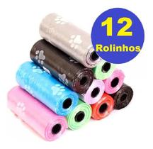 Refil Saco De Lixo Cata Coco Pet Cachorro 12 Rolo C/15 Sacos Refil Saco De Lixo Cata Coco Pet Cachorro 12 Rolo C/15 Sacos