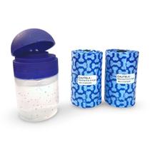 Refil Saco de Lixo Pet Saquinho Coletor de Fezes para Cachorro Caes Cata Caca Alcool em Gel