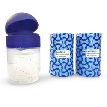 Refil Saco de Lixo Pet Saquinho Coletor de Fezes para Cachorro Caes Cata Caca Alcool em Gel Refil Saco de Lixo Pet Saquinho Coletor de Fezes para Cachorro Caes Cata Caca Alcool em Gel