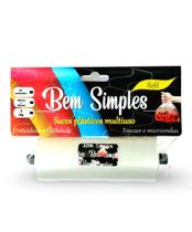 Refil Sacos Plásticos Multiuso Bem Simples Refil Sacos Plásticos Multiuso Bem Simples